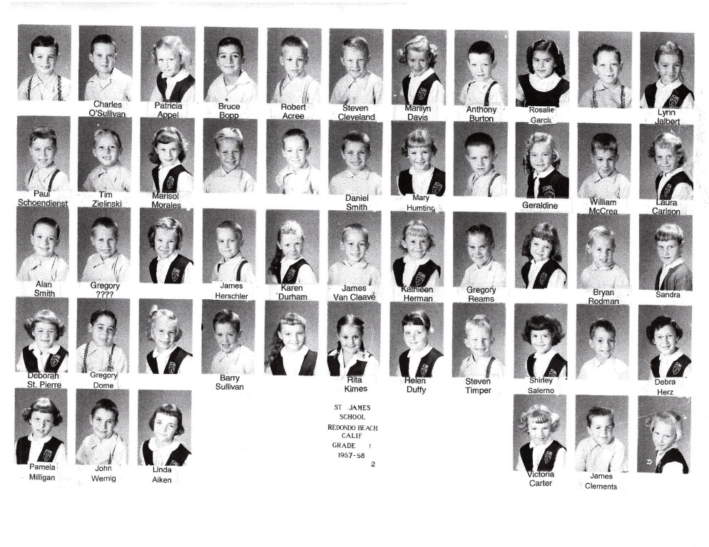 1957-58 St. James  - 1st Grade