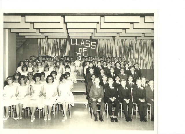 Victor School Graduation 1964.