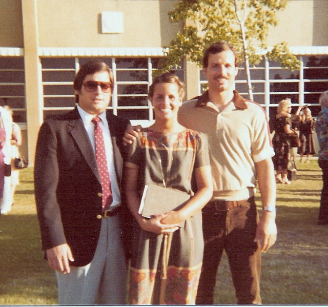 Jerome Kurtik with brother, Mark & sis, Kristin.